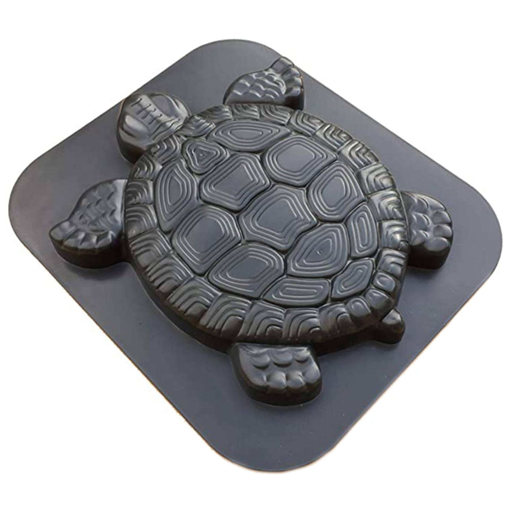 Trittsteinformen, Betonformen DIY einzigartige Schildkrötenform -Sprungbrettformen wiederverwendbarer personalisierter Gartendekorte Schildkröten -Pflasterform für das Handwerkstatue, Pfad, Betonform