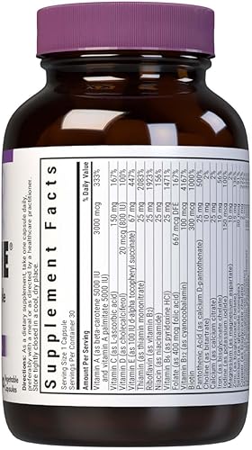 Miniatura 2 de Bluebonnet Nutrition Mult One (con hierro), apoyo nutricional diario*, apto para vegetarianos, certificado Kosher, sin gluten, sin lácteos, 30