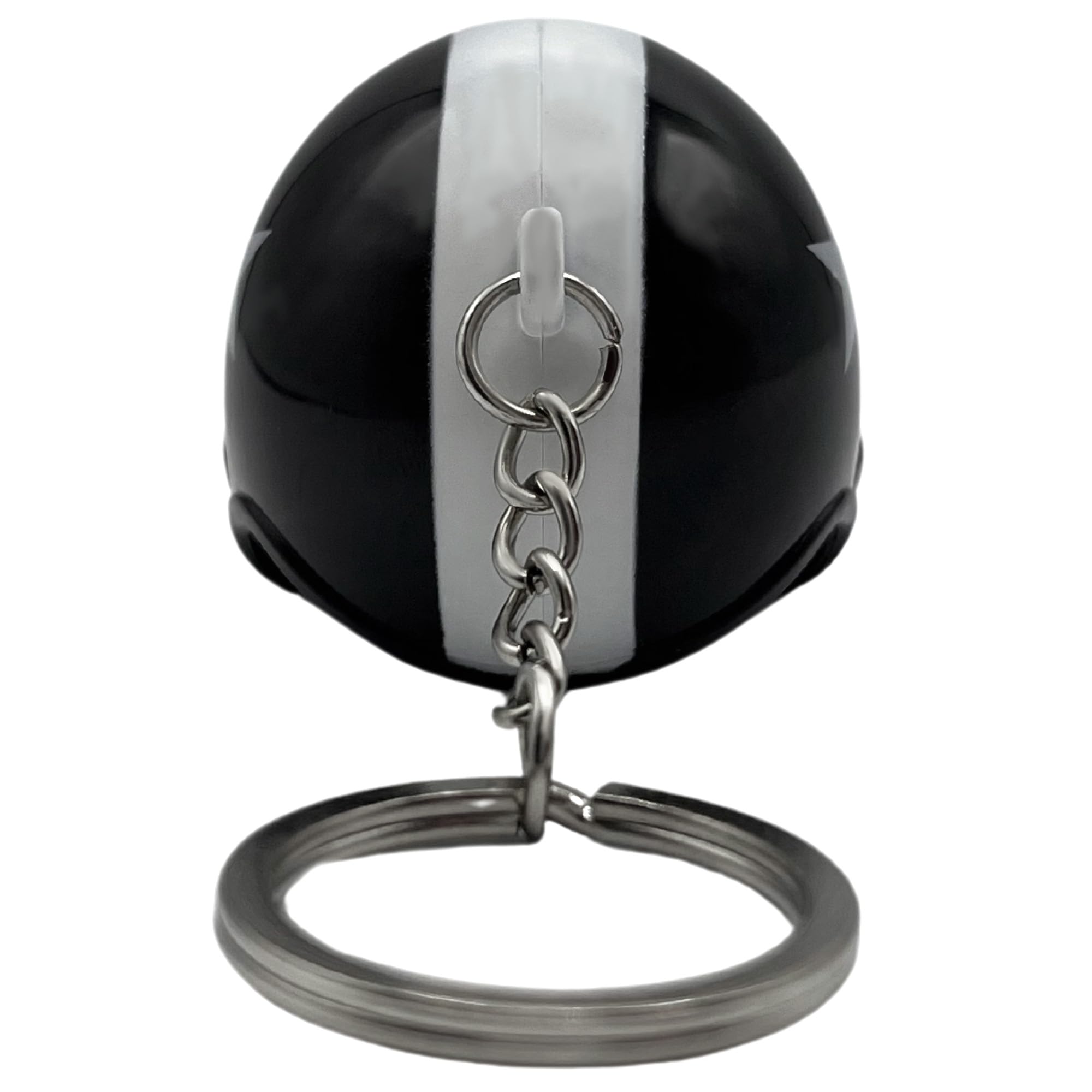Llavero casco de Moto, Motorcycle Helmet Keychain, Negro, 1 Unidad - imagen 3