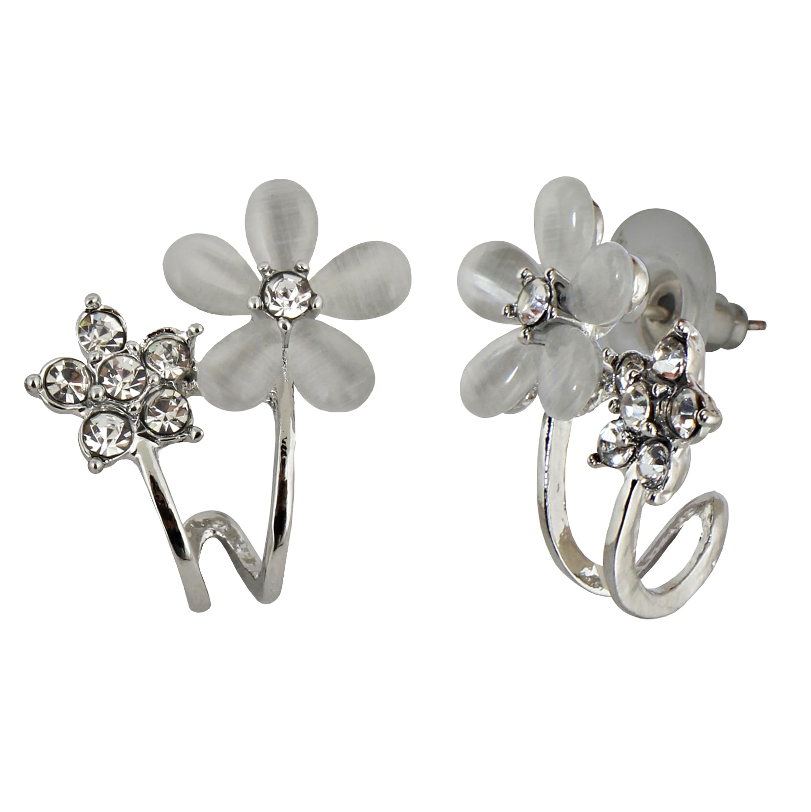 See full amazon price history chart for Lucky Jewellery Designer Silver Plated Flower Stud Tops Earring For Girls & Women (180-CHEM-1243-S) Lucky Jewellery Designer Silver Plated Flower Stud Tops Earring For Girls & Women (180-CHEM-1243-S) (B0CWPFLYLR) Amazon Price History, Amazon Price Tracker
