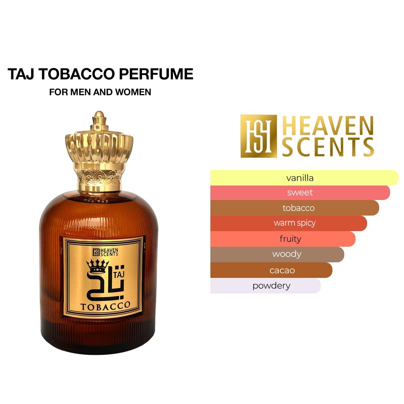 sweet heaven tobacco perfume Amazon.com : Heaven Scents Taj Tobaco Perfume for Unisex Extrait De Parfum  Spray, 3.4 Ounce : Beauty & Personal Care