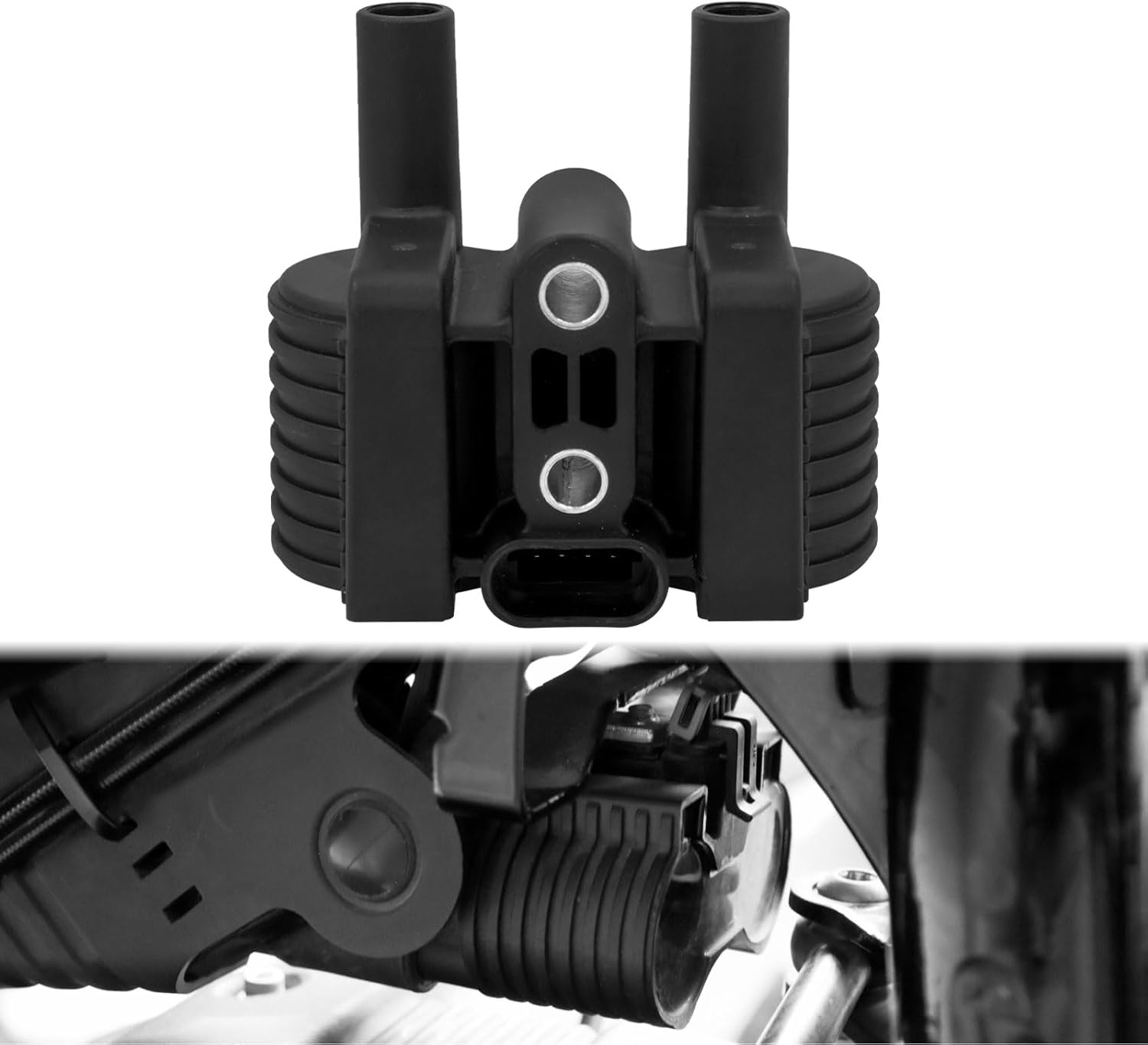 Ignition Coil Fit for Harley Forty Eight Iron 883 1200 Roadster Seventy Two Sportster 1200 Sportster 883 1 Piece