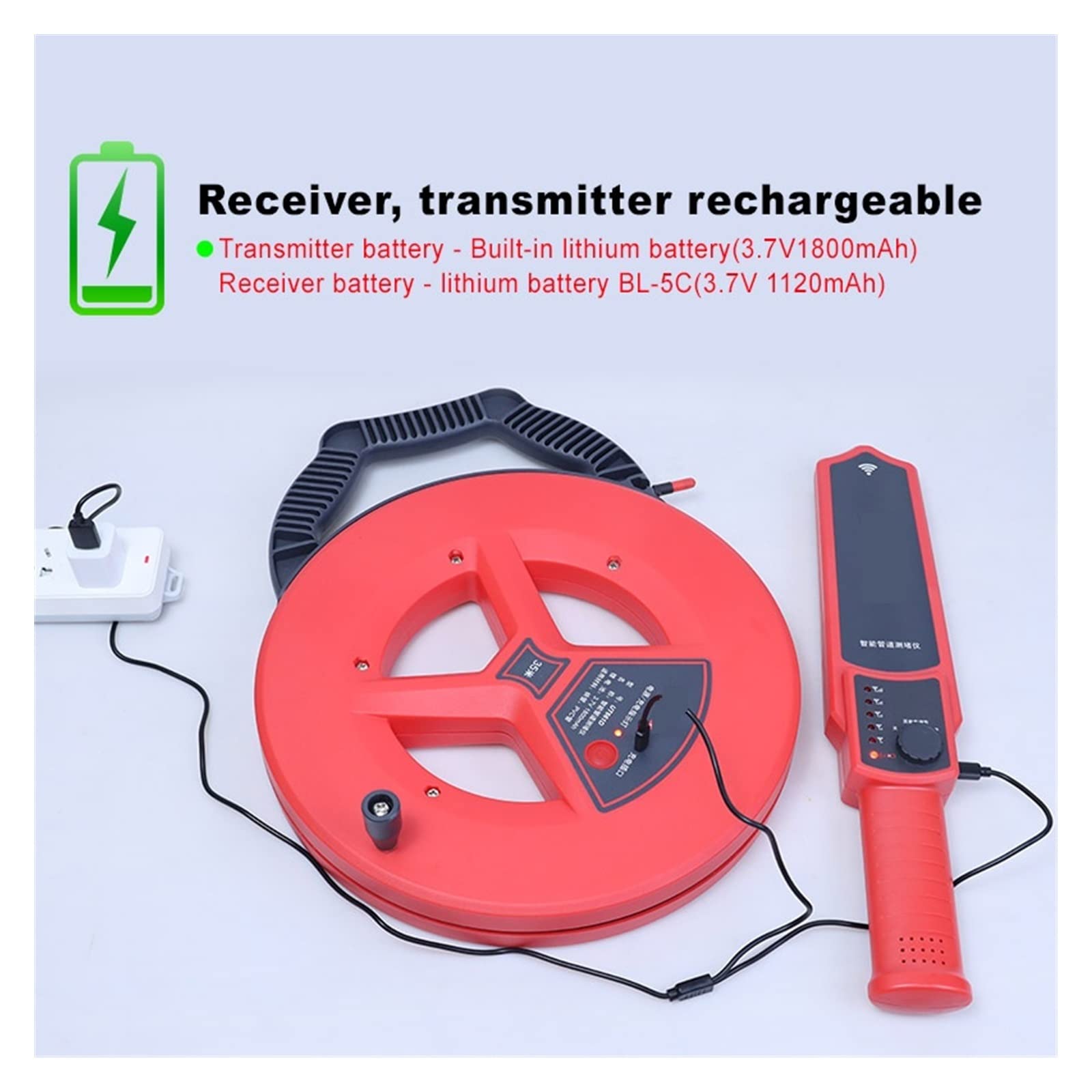 UT661A UT661B Rivelatore di blocco del tubo ferro in PVC da parete Strumento diagnostico for scanner Blocco della conduttura for idraulici(UT661C)