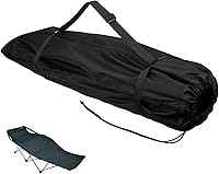 Vista 1 de Xxerciz Bolsa para cuna de campamento, bolsa plegable resistente de 41 pulgadas, bolsa de almacenamiento para la mayoría de cunas y sillas, duradera