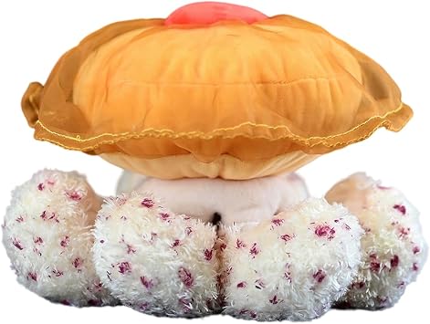 Fried Egg Jellyfish Stuffed Animal Plush, 7.1