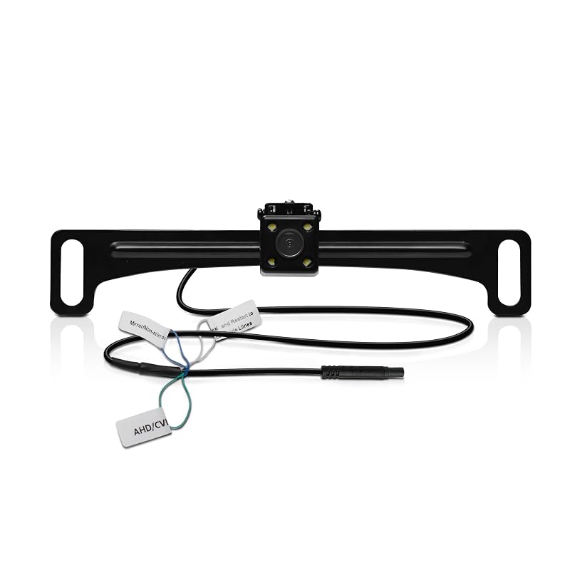Câmera de Ré para Placa Traseira BOSS Audio Systems LPCB40 com Visão Grande-Angular de 170°