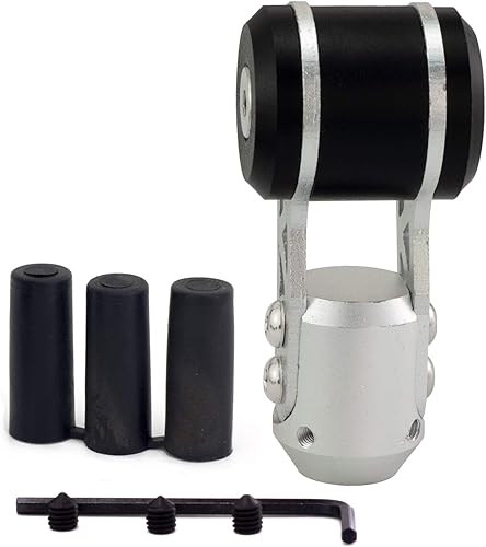 Miniatura 7 de Pomo de palanca de cambios, forma de joystick, aleación de aluminio, manual automático, mango de palanca de cambios para coche, se adapta a la