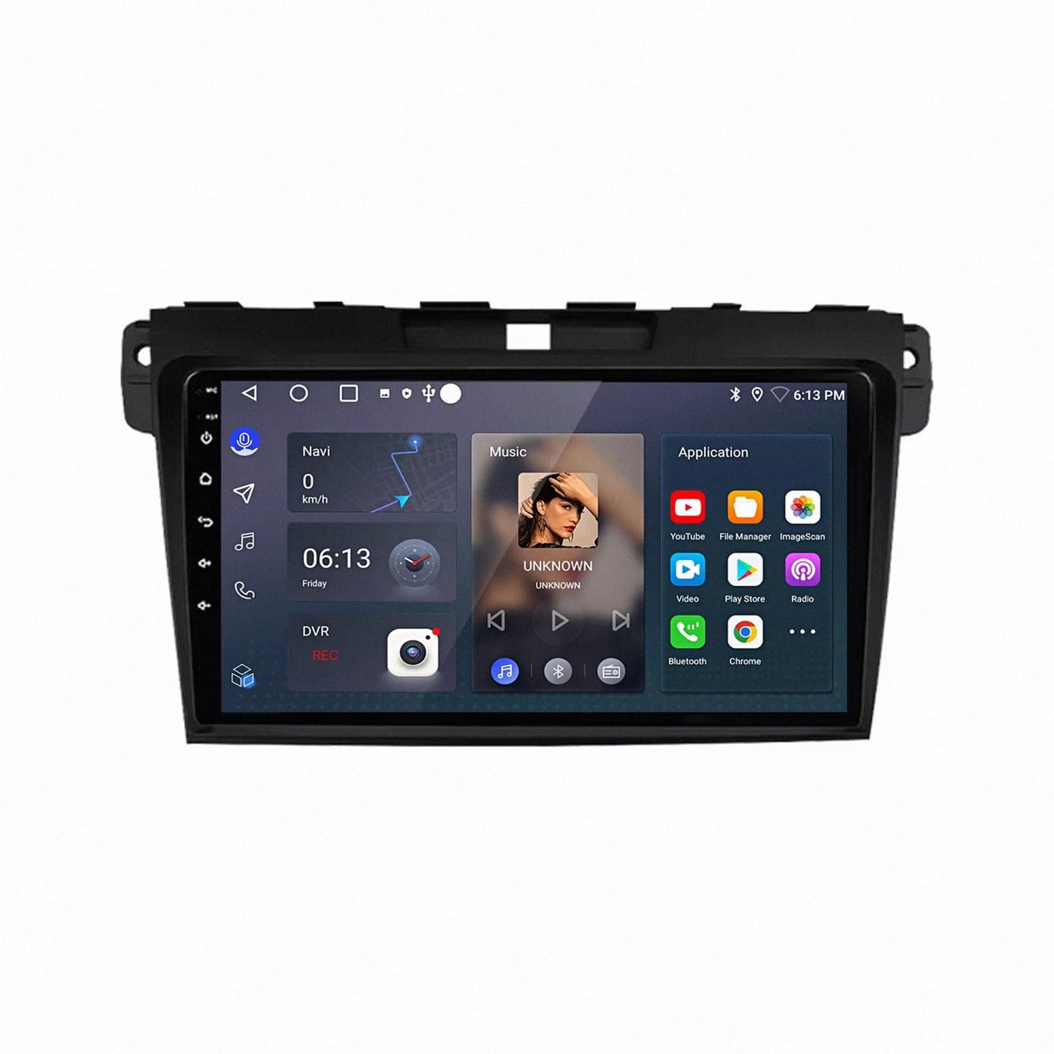 Radio Carplay para Mazda CX7 2008-2015 con Android Auto y Pantalla Táctil HD 2G+32G 8