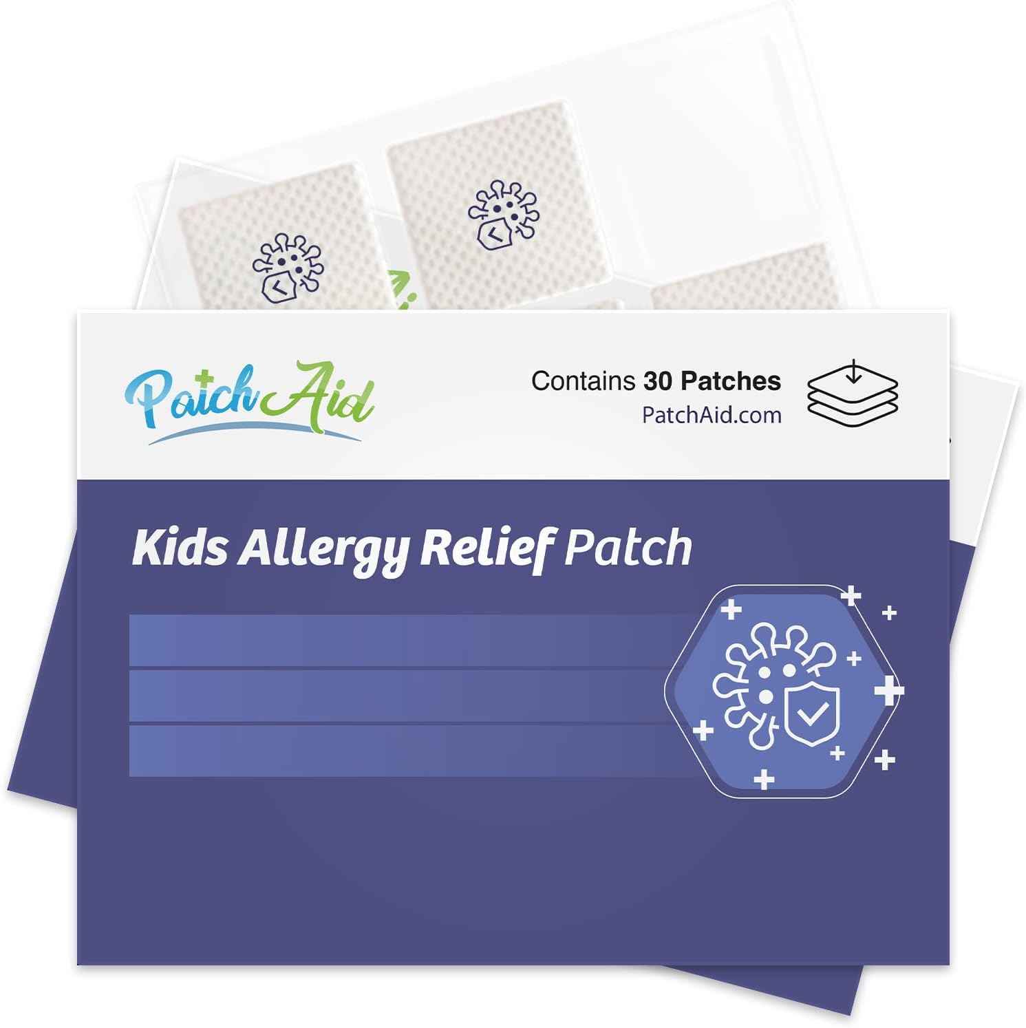 PatchAid Kids Allergy Relief Topical Patch 30-Day Supply