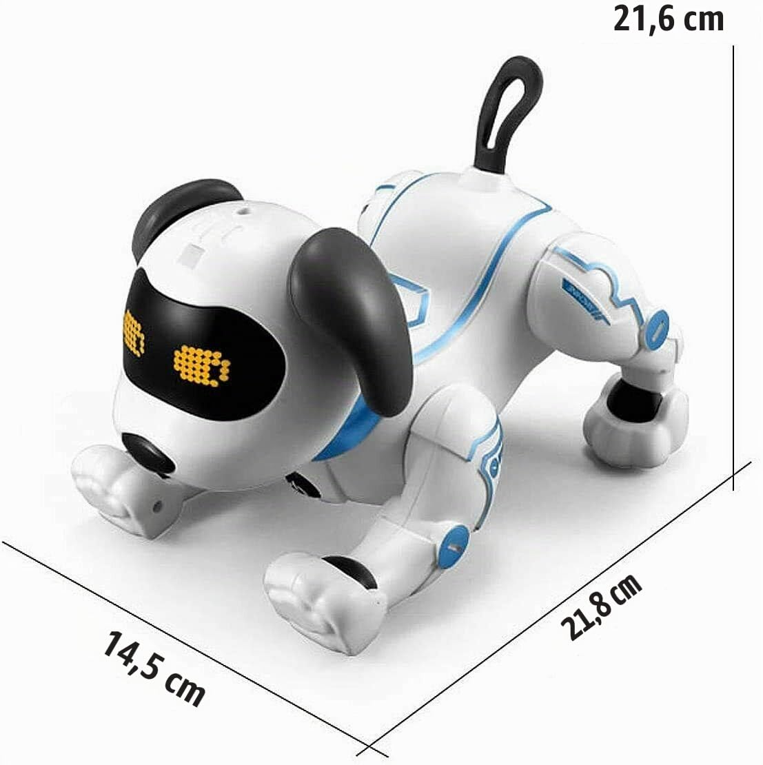 Jouets de Chien Robot Chant de Danse Assis Qui Marche interactifs Intelligent par la Voix télécommande par à Distance pour Enfants, programmable électronique