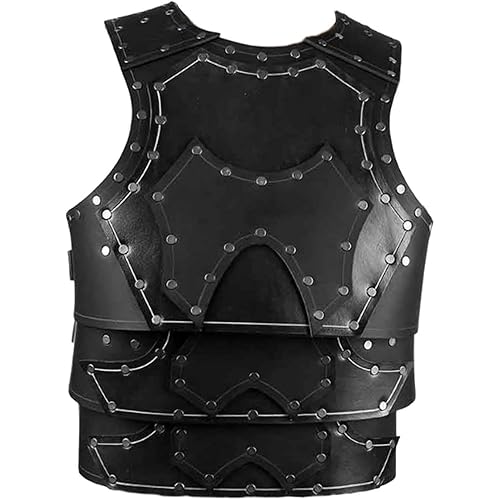 Colaxi Medieval Chest Vest, Armour Vintage Design, Chest Guards Decor Knight Breastplate Costume Knight Costume,