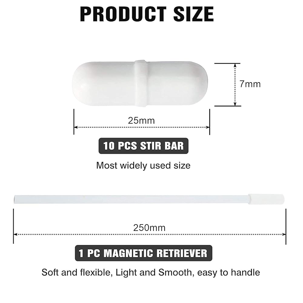 SP Bel-Art | SP Bel-Art Jumbo Magnetic Spinbar Stirring Bar - View #9