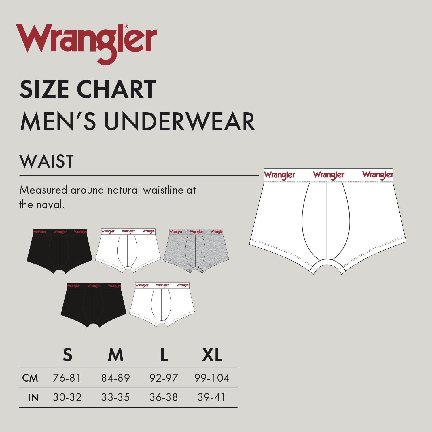 Wrangler Bokserki męskie Willox (5 sztuk), Czarny/Biały/Szary Marl, L