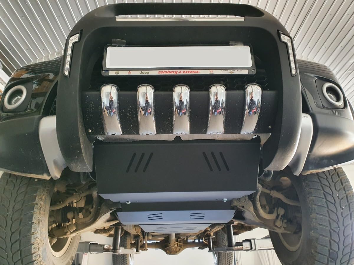 Protezione motore e radiatore in metallo compatibile con Mitsubishi L 200