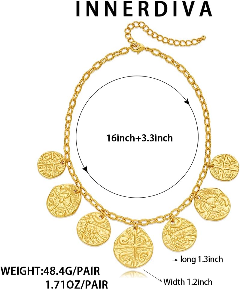 14K Gold Plated Ocean Pendent Necklace Dainty Boho Statement Necklaces Summer Beach Coastal Jewelry Vacation Gift for Women - Image 7