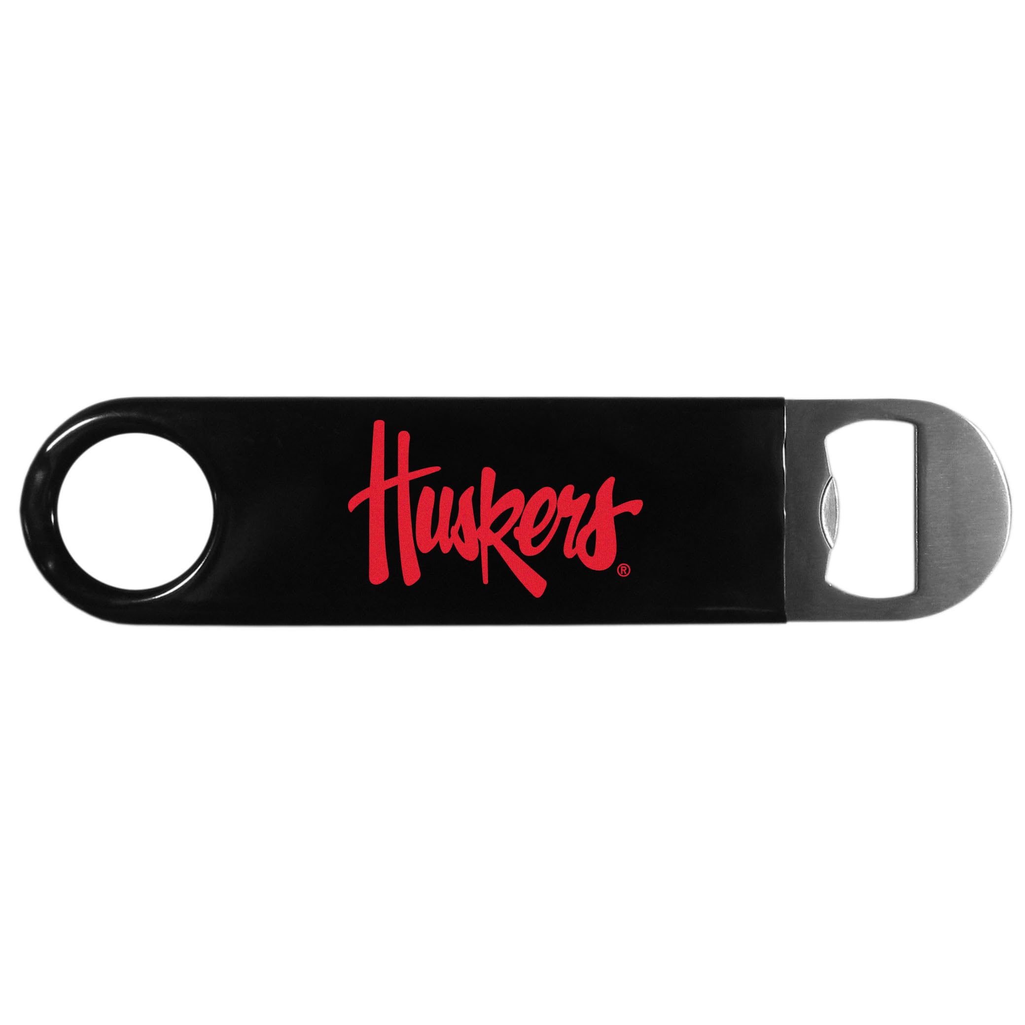 Siskiyou NCAA Sports Fan Shop Nebraska Cornhuskers Long Neck Bottle Opener One Size Black