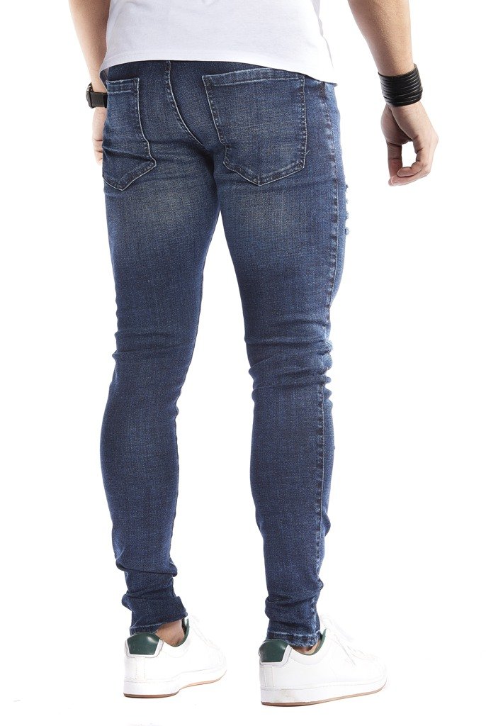 Leif Nelson Jeans da Uomo Pantaloni Jean LN-9150