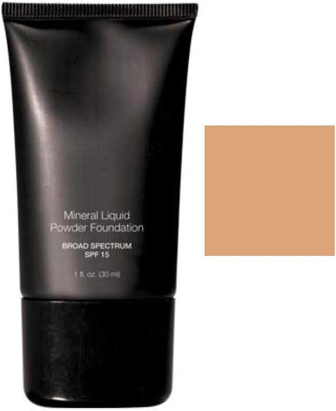Mineral Liquid Powder Foundation Broad Spectrum SPF 15 (Natural Beige)