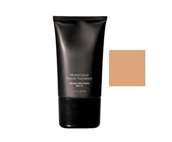 Mineral Liquid Powder Foundation Broad Spectrum SPF 15 Natural Beige