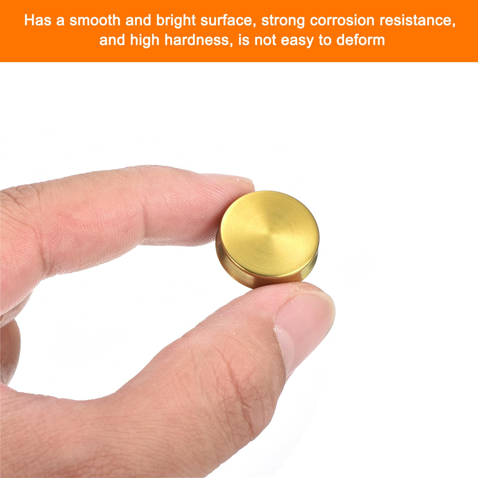 20 Sets Spiegelschrauben 25mm Edelstahl - Dekorative Kappen Für Spiegel & Glas