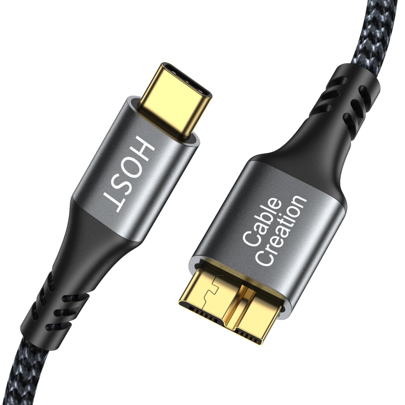 10Gbps USB C to Micro B Cable - Fast Data Transfer -1