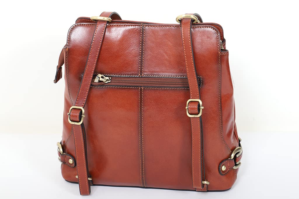 Katana Sac Shopping/Sac À Dos En Cuir De Vachette Collet K 82612