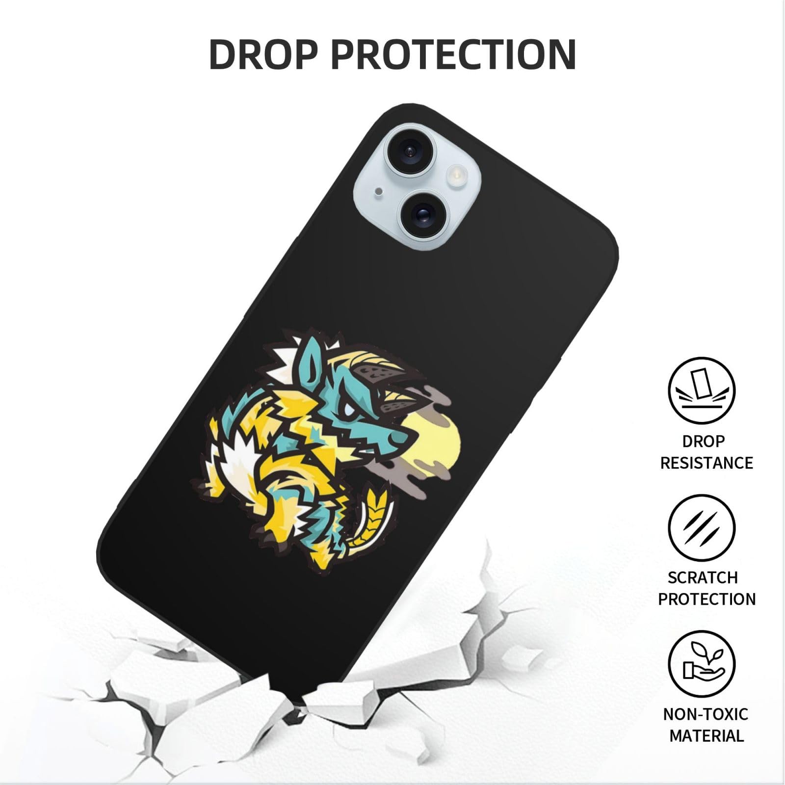 Amazon.co.jp: モンスターハンターz02 Iphone15 対応 ケース Iphone 15