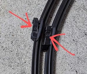 Amazon.com: Bosch Wiper Blade Aerotwin A102S, Length: 650mm/475mm – Set ...