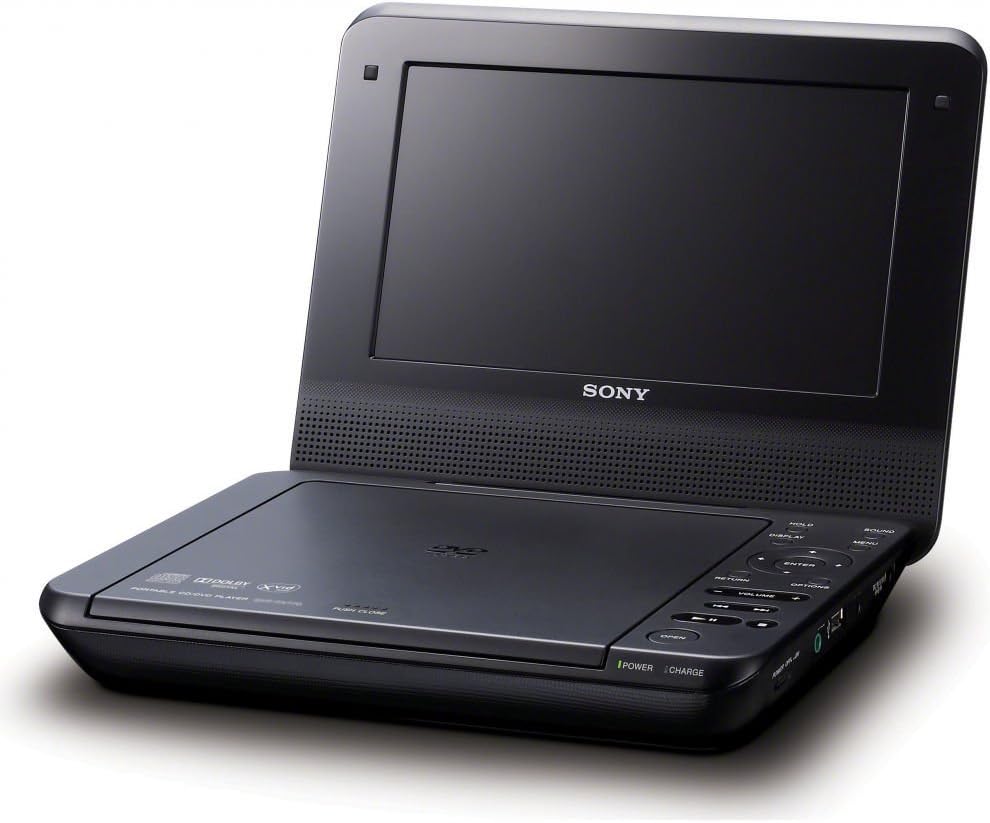 Sony DVP-FX730 7-Inch Portable DVD Player, Black