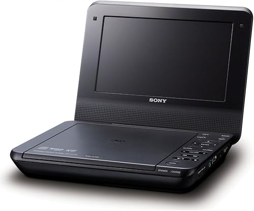 Sony DVP-FX730 Reproductor de DVD portátil de 7 pulgadas, negro