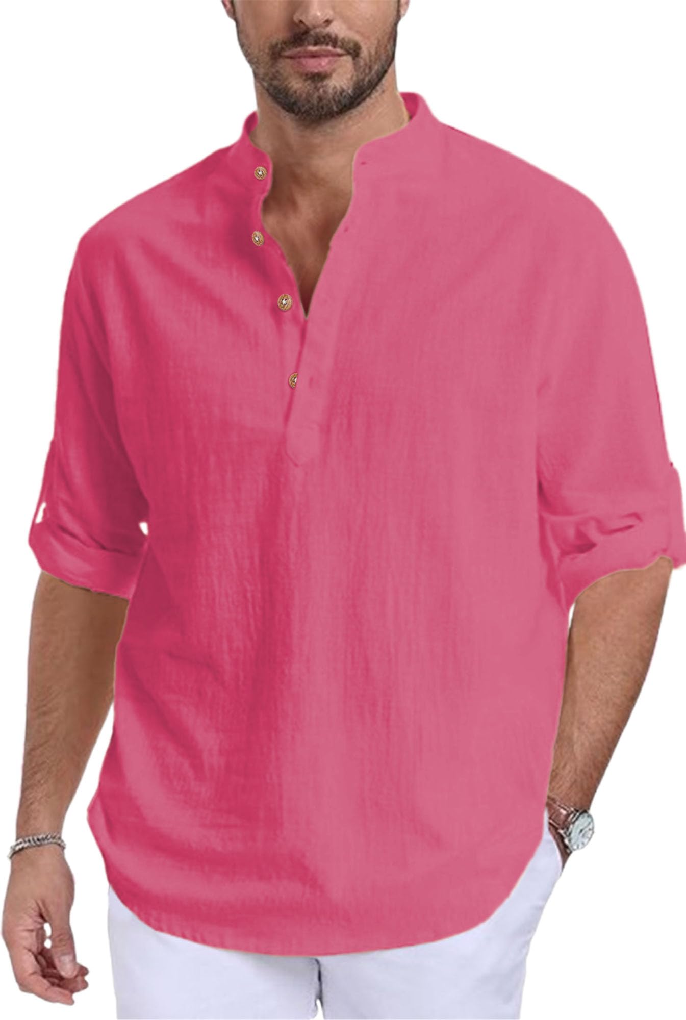 vida loca Slim Fit Full Sleeve Cotton Blend Kurta for Men Pack of 1-picture-50
