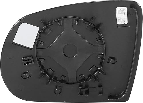 Miniatura 5 de X AUTOHAUX Espejo retrovisor de coche de repuesto con placa de respaldo calentado lado derecho del pasajero para Jeep Cherokee 2014 2015 2016 2018