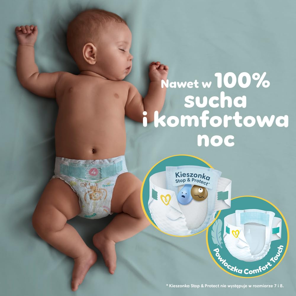 Pampers Windeln Größe 5 (11-16kg), Active Baby Windeln, 110 Stück, Durchlaufschutz Ganztägig