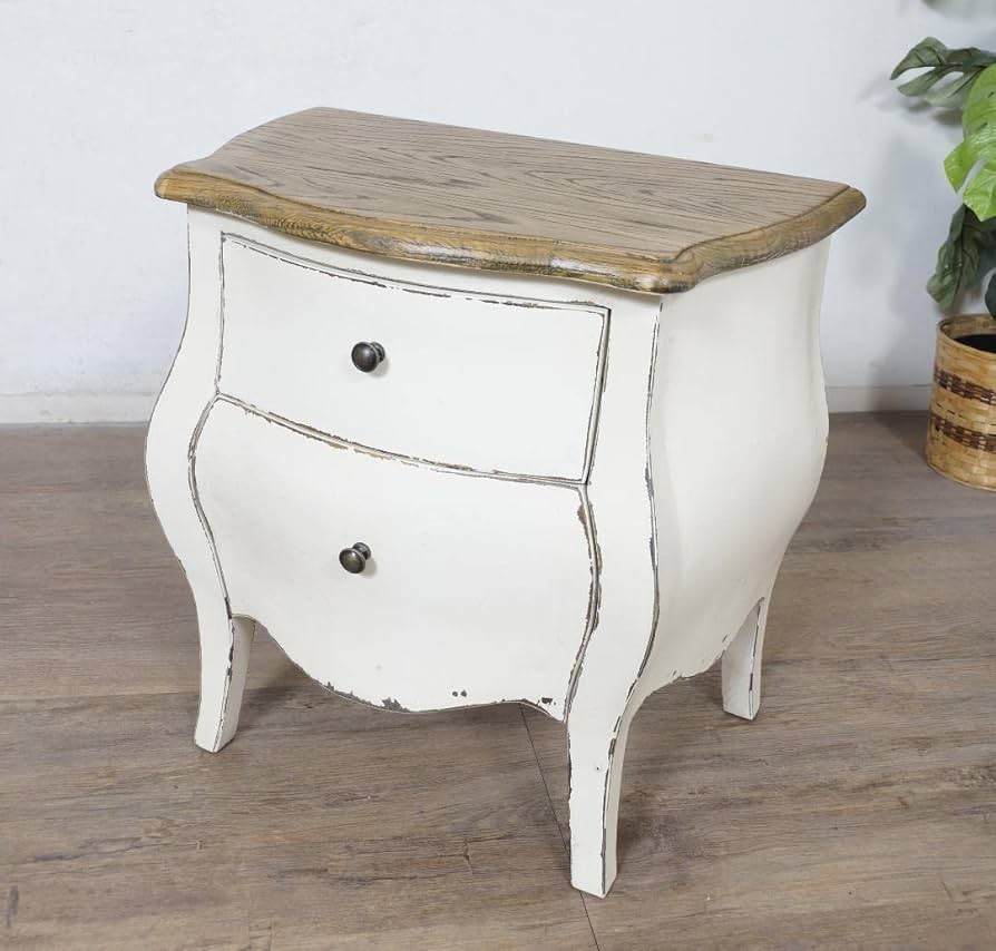 チェスト 5段 シャビーシック レトロ アンティーク加工