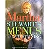 Martha Stewarts Menus for Entertaining Hardcover–October 25 1994