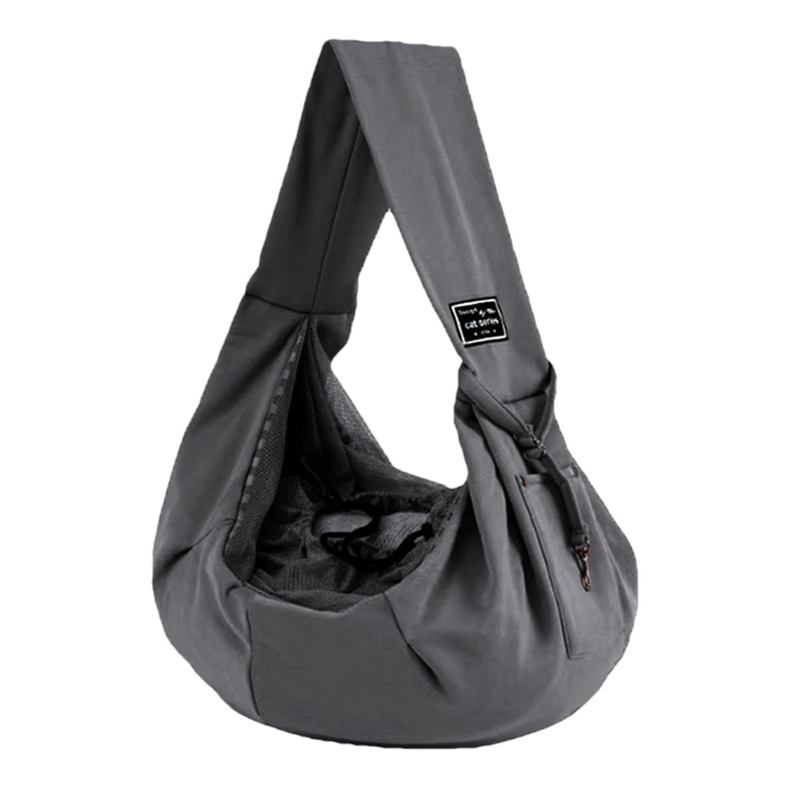 Trasportino A Tracolla Per Cani E Gatti Havenfly - Imbottito, Regolabile, Con Tasca Frontale - Foto 9