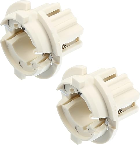 Cola izquierda derecha exterior luz de freno bombilla portalámparas 63216943036 para BMW 325i 328i E36 1992-1998 plástico blanco (juego de 2)