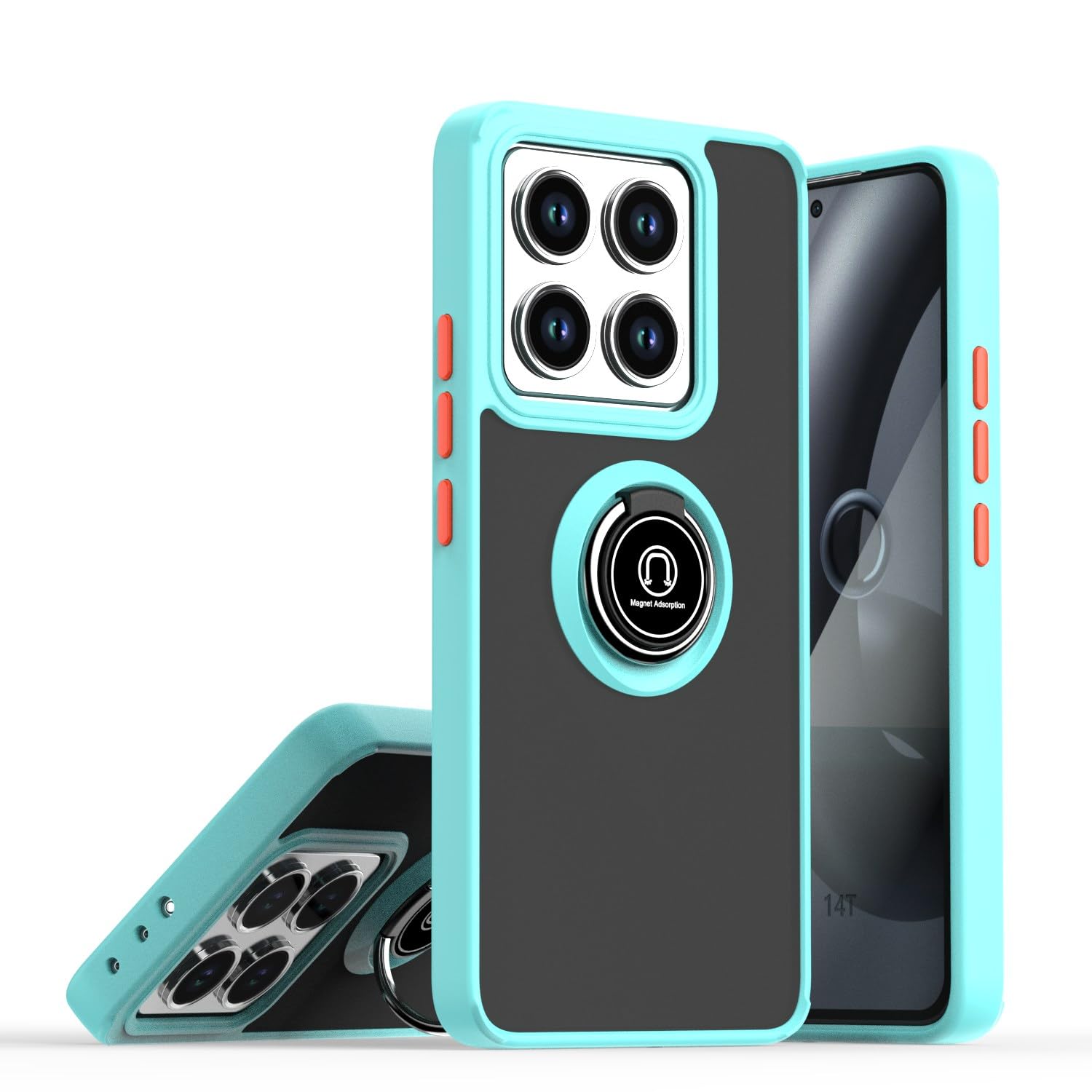 Funda OnePlus Nord 4 SEAHAI 5G - Cuero PU, Tarjetero, Cierre Magnético, Soporte, Azul Protección Teléfono Estilo Billetera