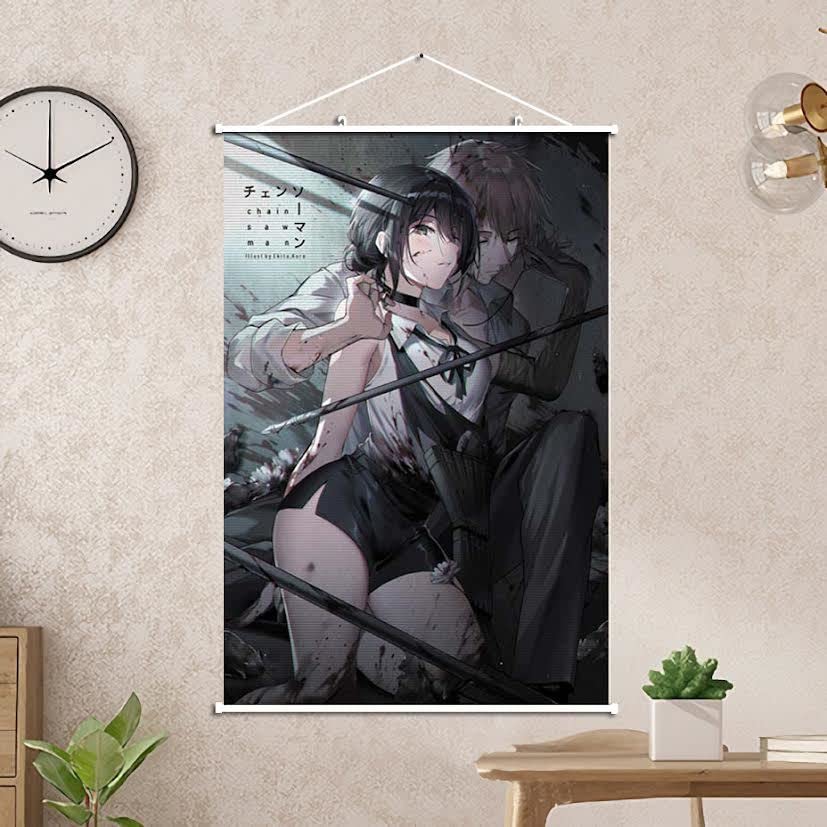 Amazon.co.jp: チェンソーマン 大判 タペストリー マキマさん N : おもちゃ