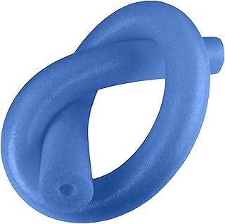 عوامات نودلز للسباحة للأطفال والكبار، نودلز طويلة من الفوم لحمام السباحة، 6 ألوان للاختيار من بينها، وسيلة مساعدة على السباحة على الشاطئ والألعاب المائية - لعبة مائية - نودلز مائية، عبوة من 6 قطع