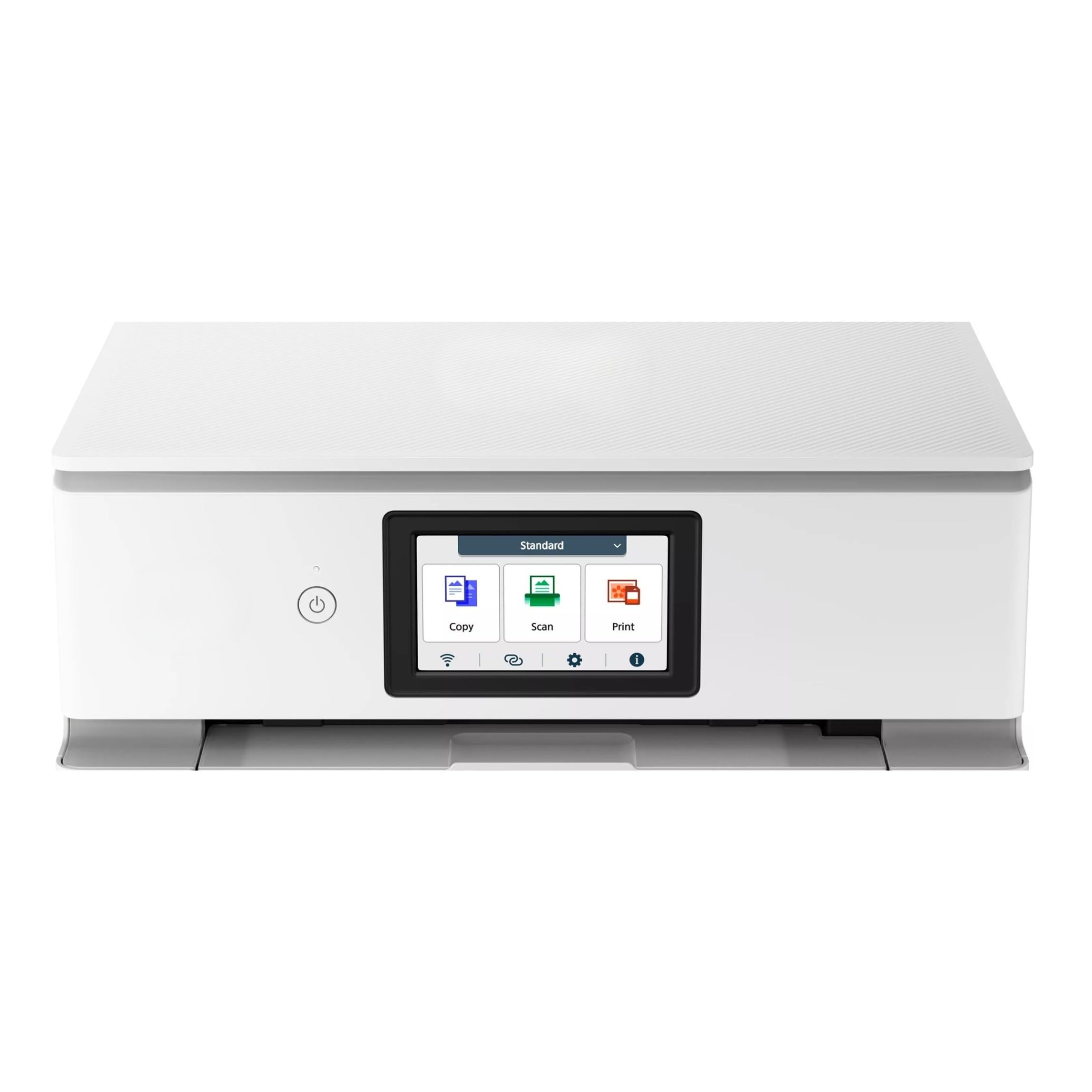 IC-Office TS8751 Tintenstrahl Multifunktionsdrucker 3-in-1 (Drucken, Kopieren, Scannen, SD-Karte, Duplex, WLAN, AirPrint) weiß + 6 XXL Tintenpatronen