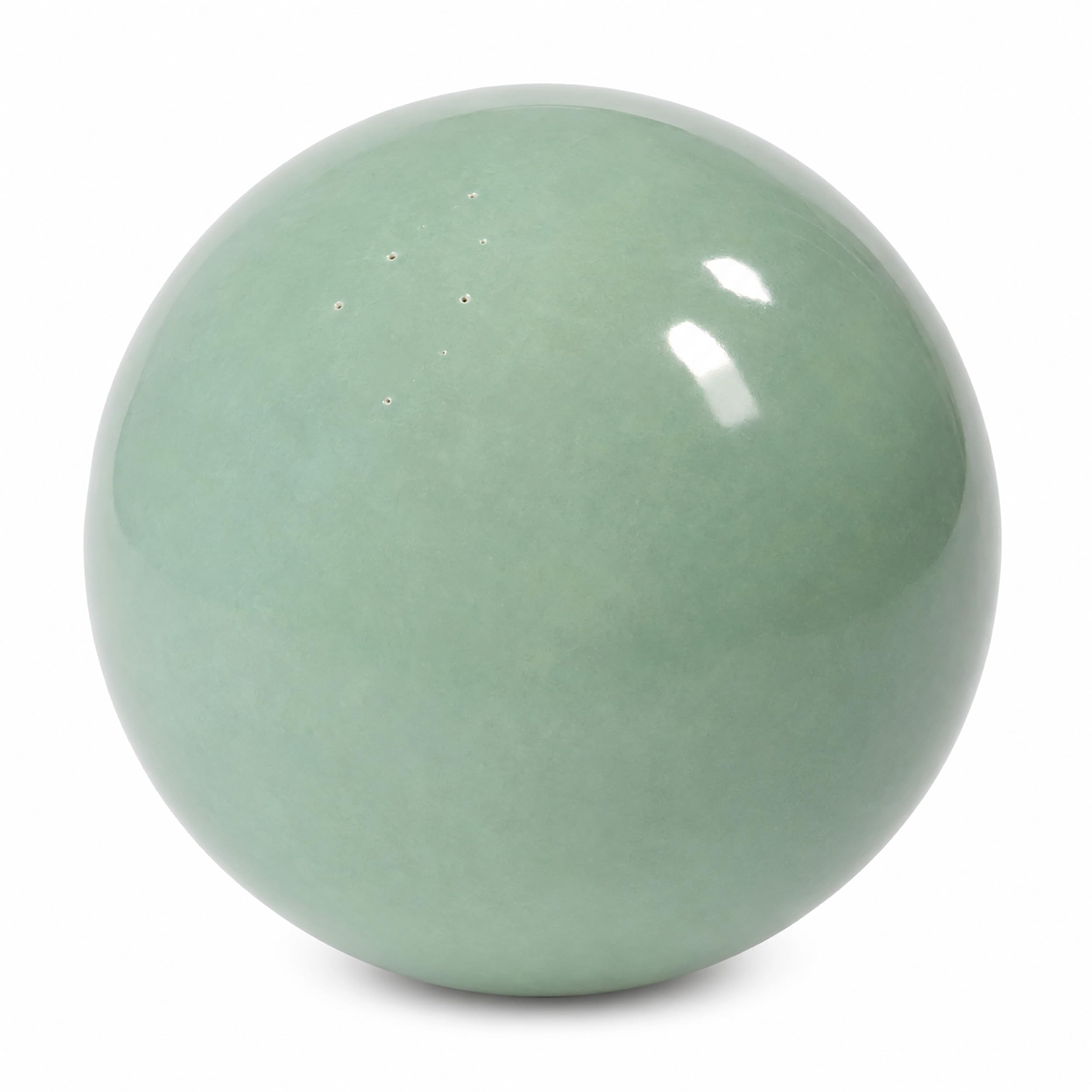 2nd Choice/B-Ware Ceramic Garden Ball with Flaws - Decorative Ball / Rose Ball in Various Sizes 20 cm, 30 cm, 40 cm and Colours (Green 1, 30 cm)