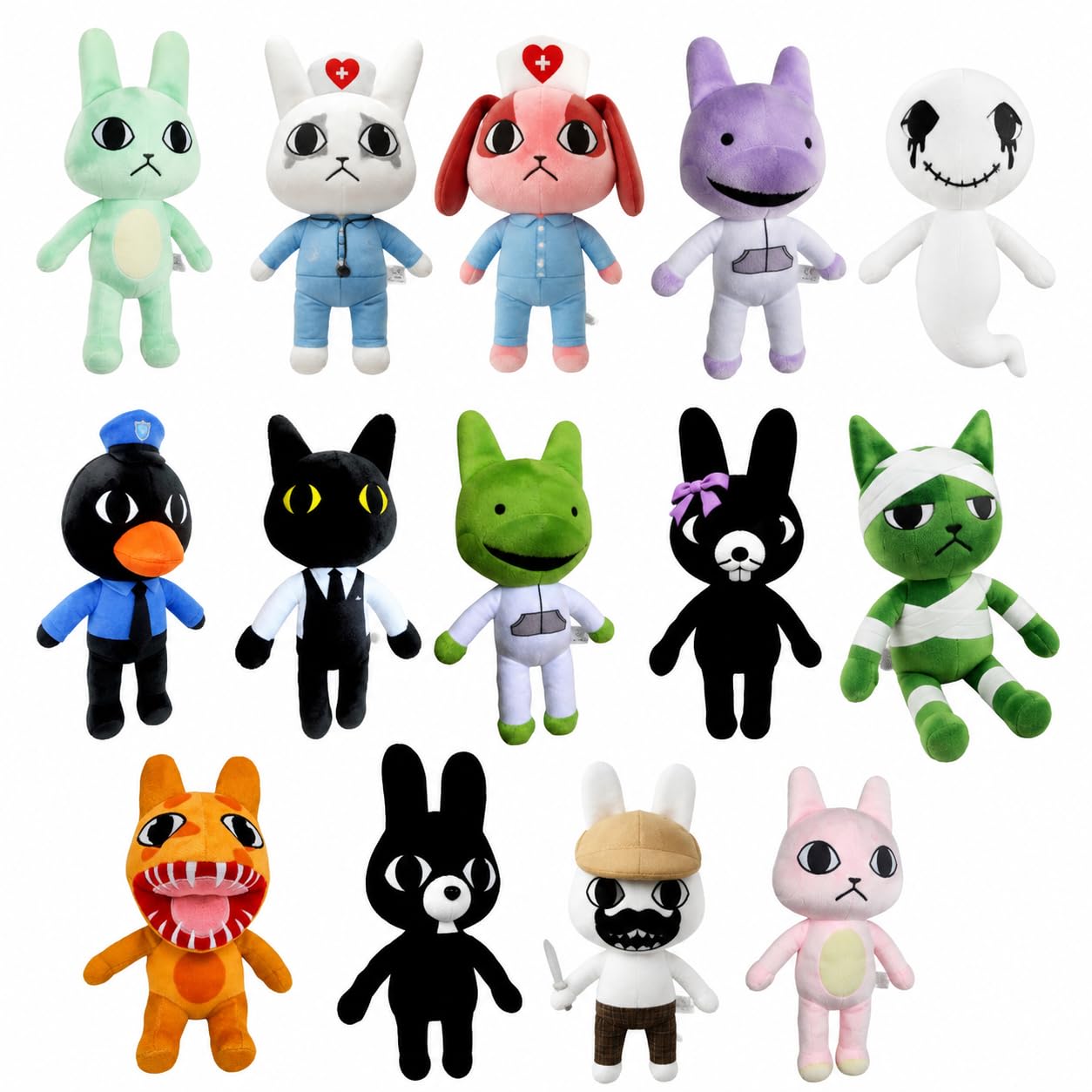 Plush Toys for Veterinary clinics,Bandage Patient (14pcstaozhuang)