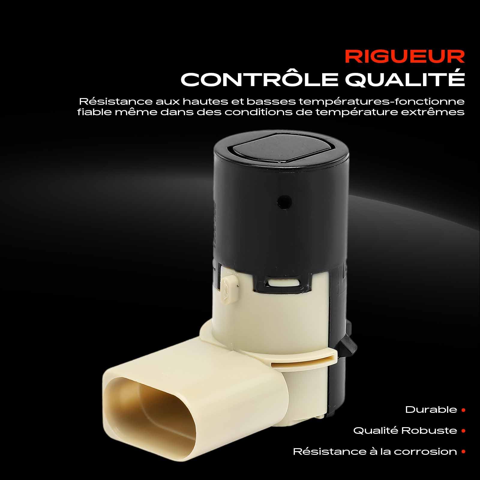 Frankberg 4 capteurs de stationnement avantarrière 7M3919275A | Compatible avec: P.a.s.s.a.t Variant 3B5, A.l.h.a.m.b.r.a 7V8 7V9, P.a.s.s.a.t Variant 3B6, S.h.a.r.a.n 7M6 7M8 7M9