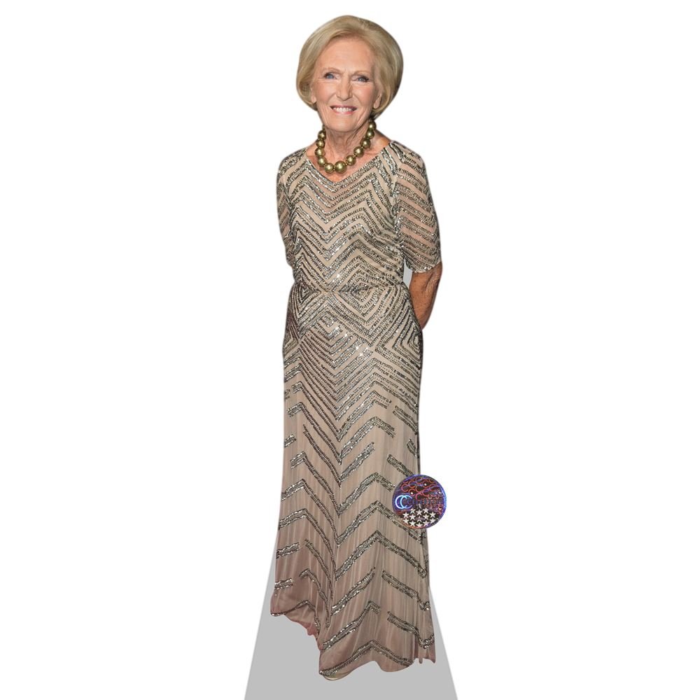 Mary Berry (Gold) Mini Size Cutout
