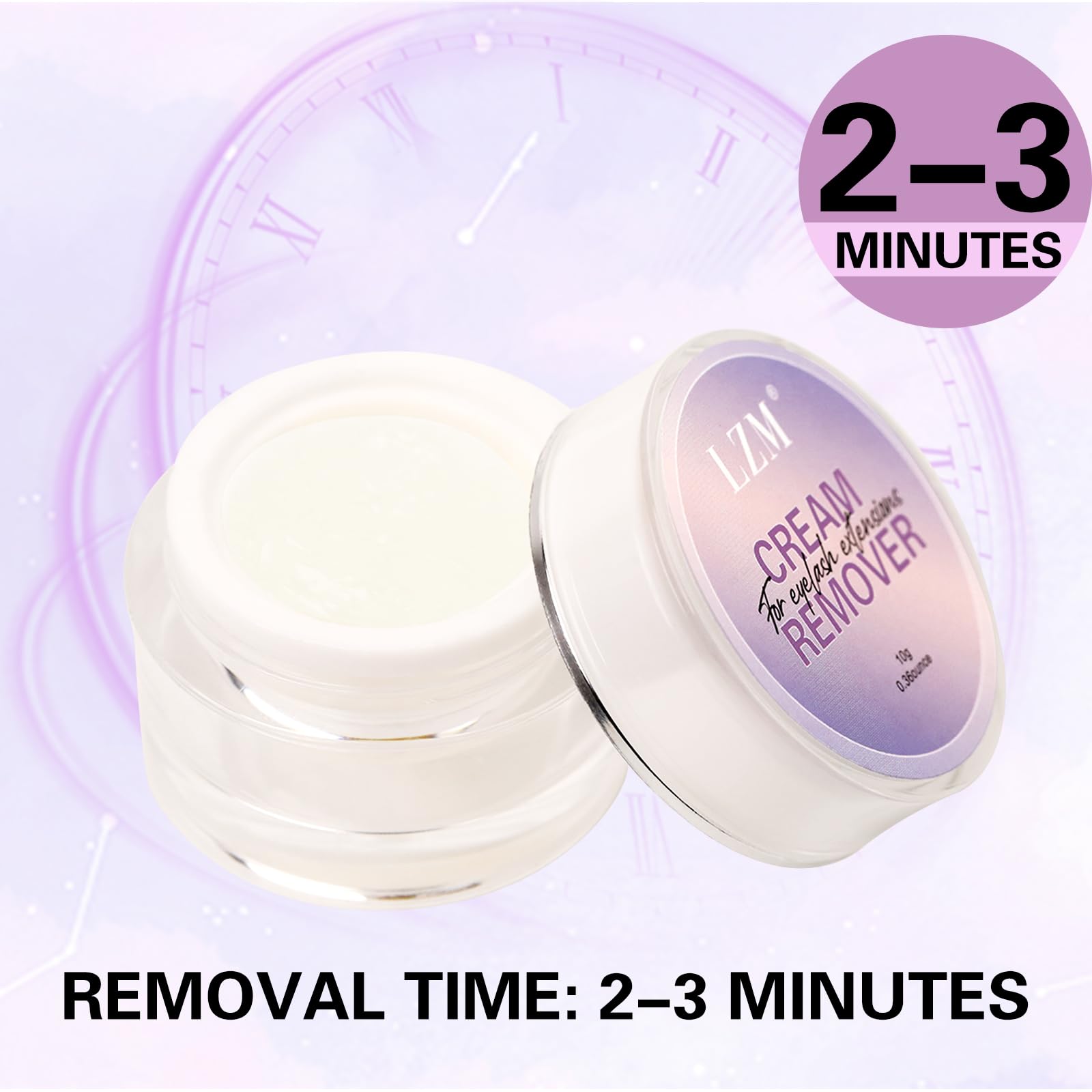 LZM Crema Removedor De Pestañas Removedor De Pegamento 10g Extensión De Pestañas Eyelash Extension Remover Lash Remover Removedor De Pestañas Pelo a Pelo