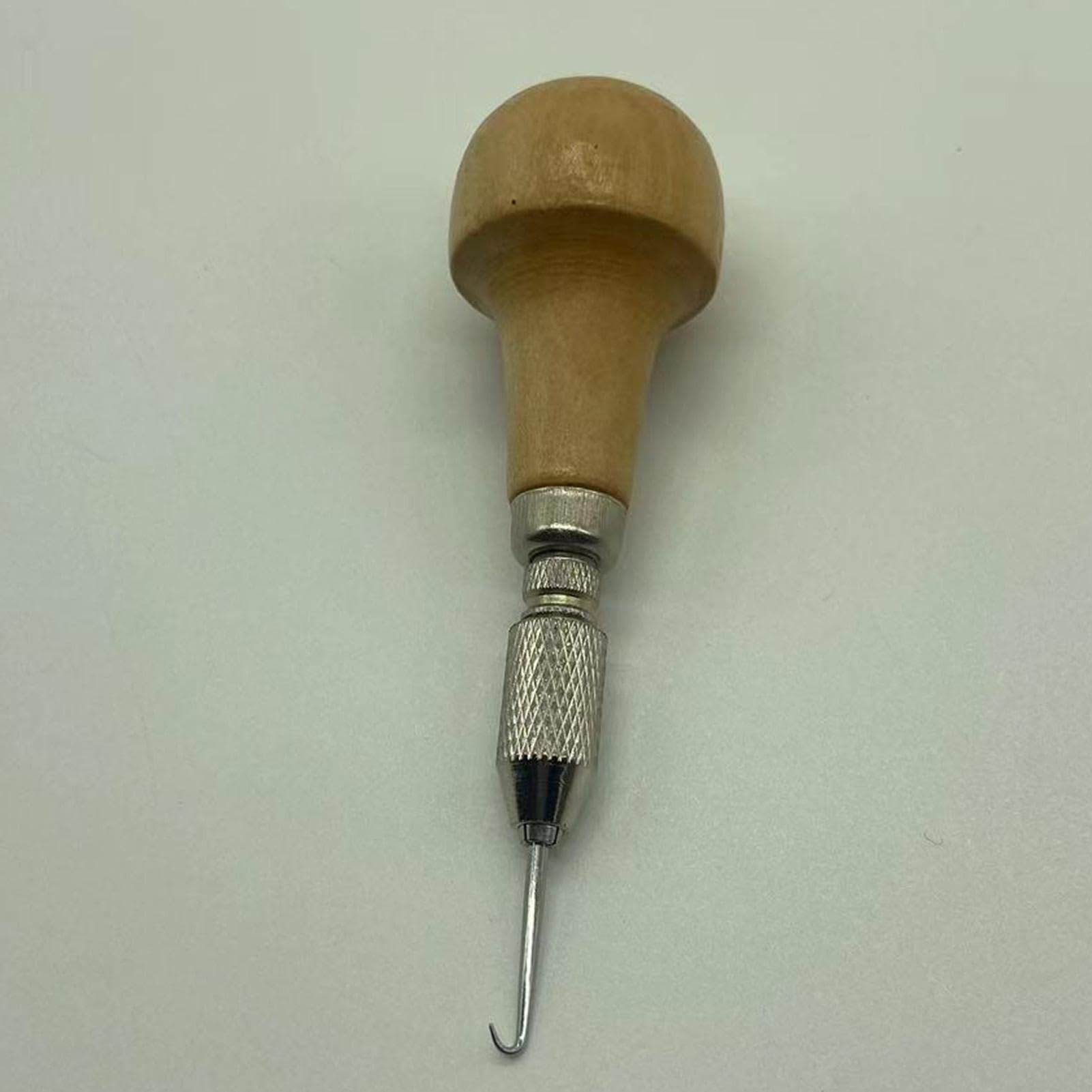 Strumento per raddrizzare Le Corde della Racchetta da Tennis, Strumenti per Legare la Racchetta da Badminton | Estrattore di Corde con Manico in Legno per Racchette da Tennis