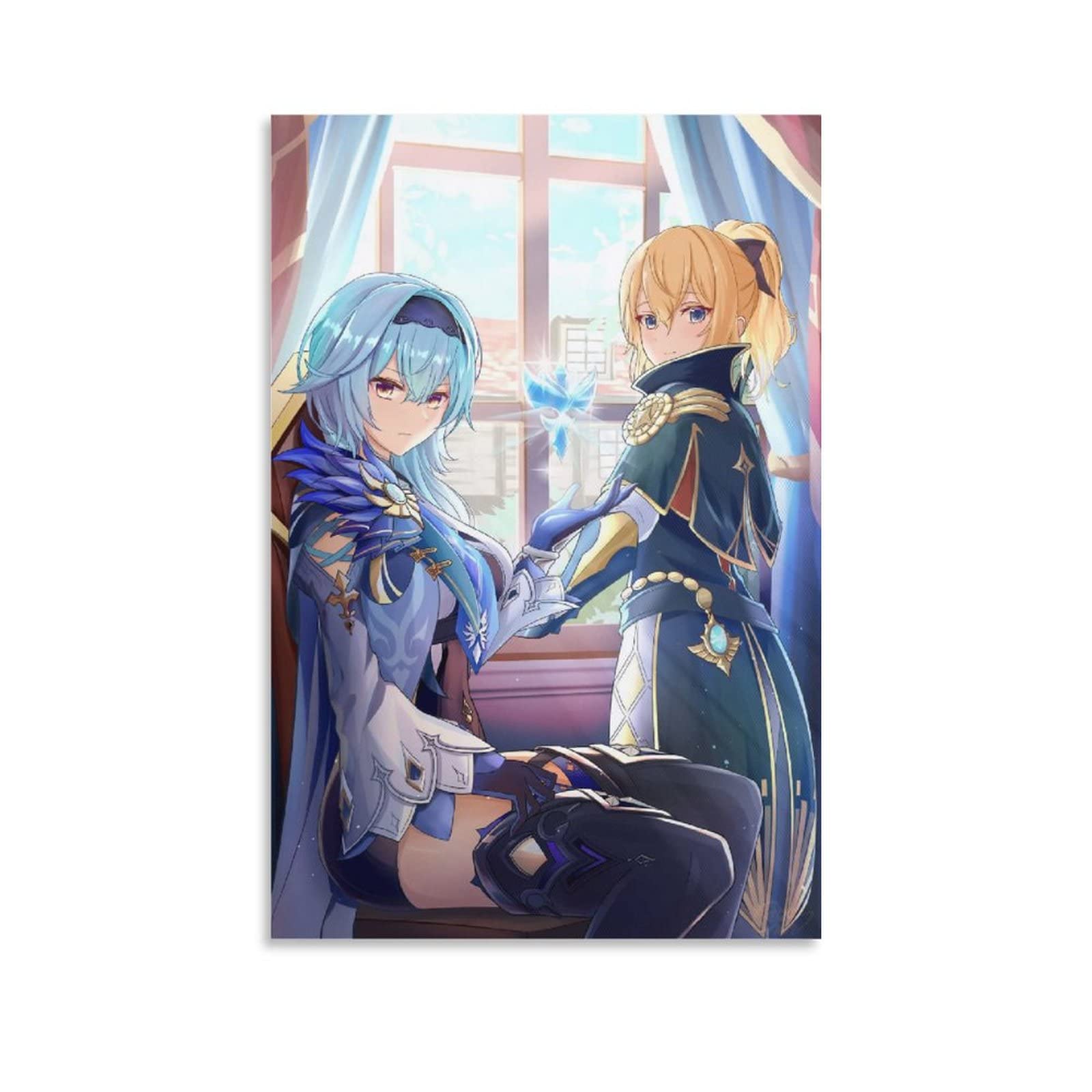 Amazon.com: ZX ART Anime Game Genshin Impact Jean EULA Poster Modern Office  Family Bedroom Wall Art: Posters & Prints