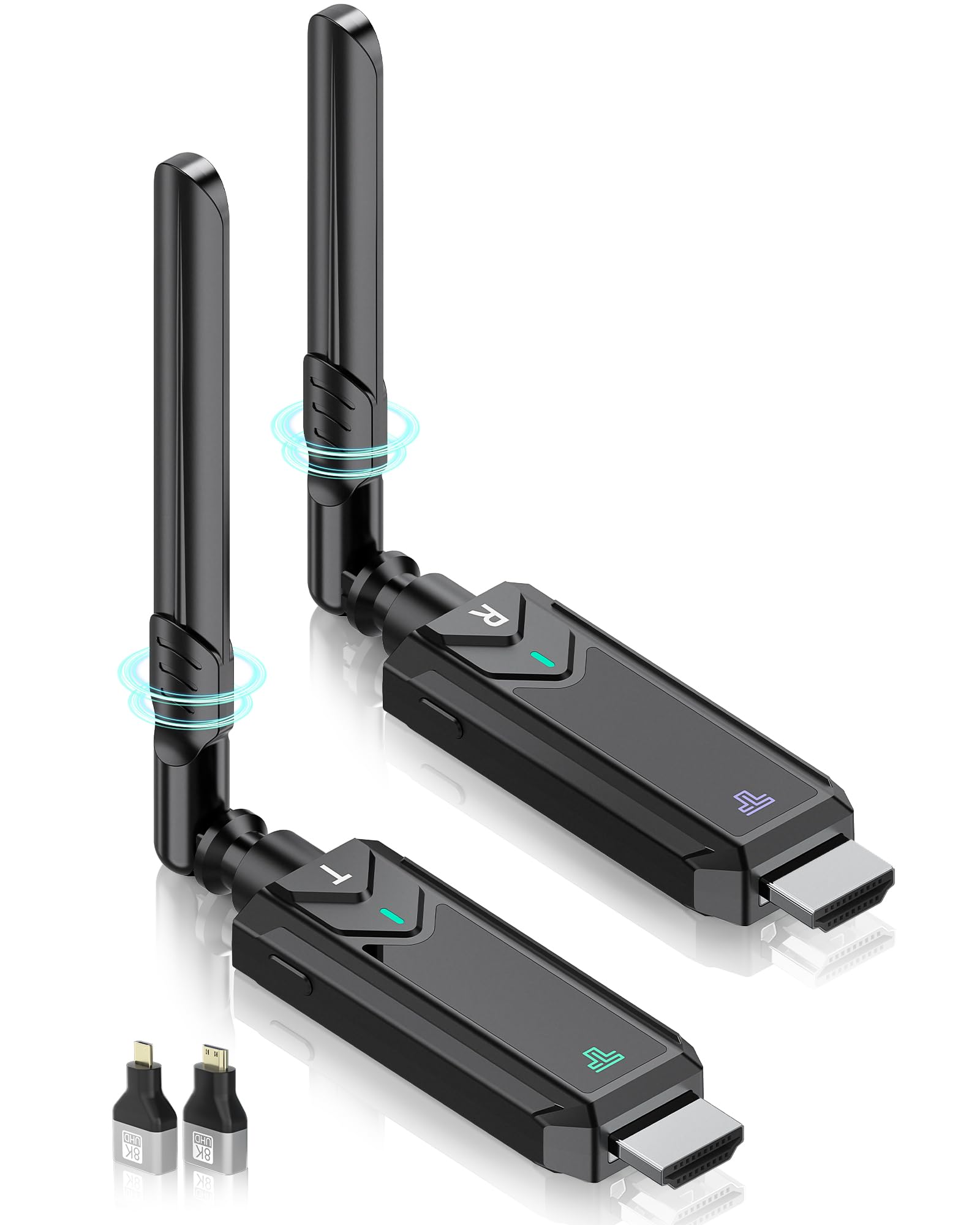 trasmettitore wireless hdmi per la riproduzione di video e audio in 4k con codifica 1080p output plug & play portatile