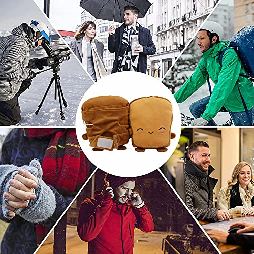 1 paio di guanti riscaldati USB per l'inverno